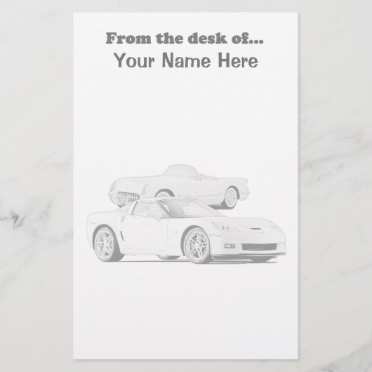 Korvette-Briefpapier Briefpapier (Vorderseite)