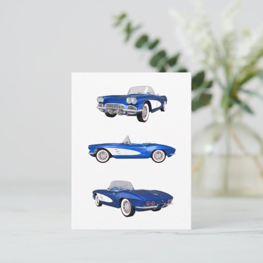 Korvette C1 1961: Postkarte (Stehend Vorderseite)