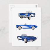 Korvette C1 1961: Postkarte (Vorne/Hinten)