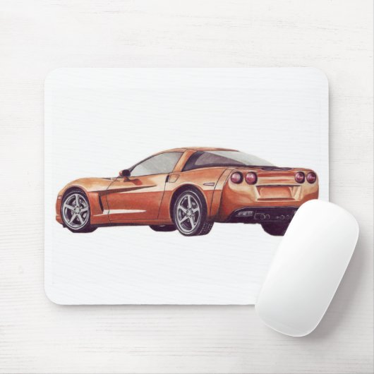 Korvette C6 Mousepad (Mit Mouse)