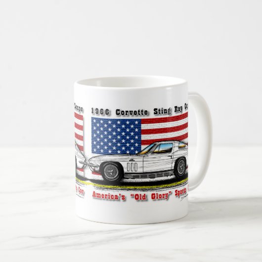 Korvette-Coupé-Kaffee-Tasse 1966 Kaffeetasse (VorderseiteRechts)