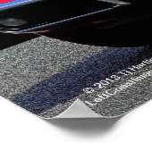 KORVETTE: DAS AMERIKANISCHE SPORTKRAFT POSTER (Ecke)