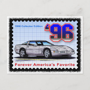 Korvette der Sonderausgabe 1996 Postkarte