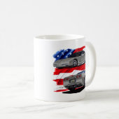 Korvette-Grau-Auto 1999-04 Kaffeetasse (VorderseiteRechts)