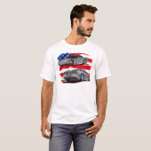 Korvette-Grau-Auto 1999-04 T-Shirt (Vorne ganz)