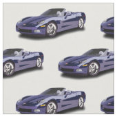 Korvette-Kabriolett-Gewebe Stoff (Nahaufnahme)