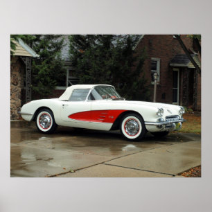 Korvette-Kabriolett Poster