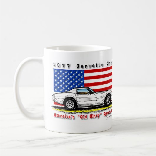 Korvette-Kaffee-Tasse 1977 Kaffeetasse (Links)