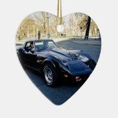 Korvette-Klassiker 1979 Sportscar Keramik Ornament (Rechts)