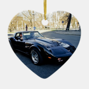 Korvette-Klassiker 1979 Sportscar Keramik Ornament