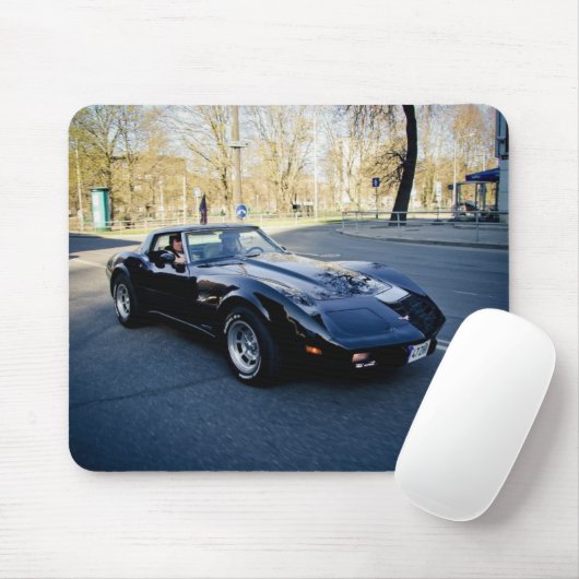 Korvette-Klassiker 1979 Sportscar Mousepad (Mit Mouse)