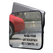 Korvette-Laptop-Abdeckung 1975 Laptopschutzhülle (Vorderseite Links)