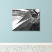 Korvette Leinwanddruck (Insitu (Holzboden))