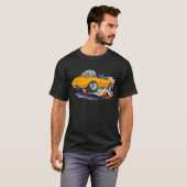 Korvette-Orangen-Auto 1973-76 T-Shirt (Vorne ganz)