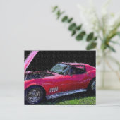 Korvette Postkarte (Stehend Vorderseite)