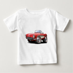 Korvette-Rot-Auto 1956-57 Baby T-shirt