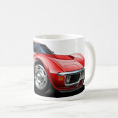 Korvette-Rot-Auto 1968-72 Kaffeetasse (VorderseiteRechts)