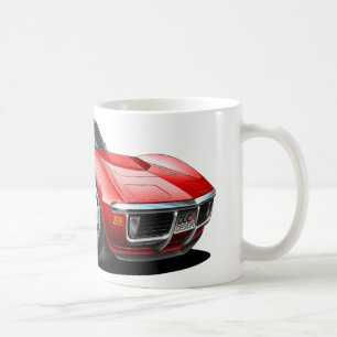 Korvette-Rot-Auto 1968-72 Kaffeetasse