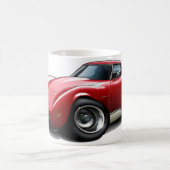 Korvette-Rot-Auto 1973-76 Kaffeetasse (Mittel)