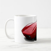 Korvette-Rot-Auto 1973-76 Kaffeetasse (Links)