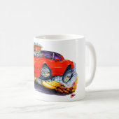 Korvette-Rot-Auto 1980-82 Kaffeetasse (VorderseiteRechts)