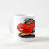 Korvette-Rot-Auto 1980-82 Kaffeetasse (Vorderseite Links)