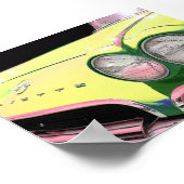 Korvette. "Schöner Druck für deine Wand." Poster (Ecke)