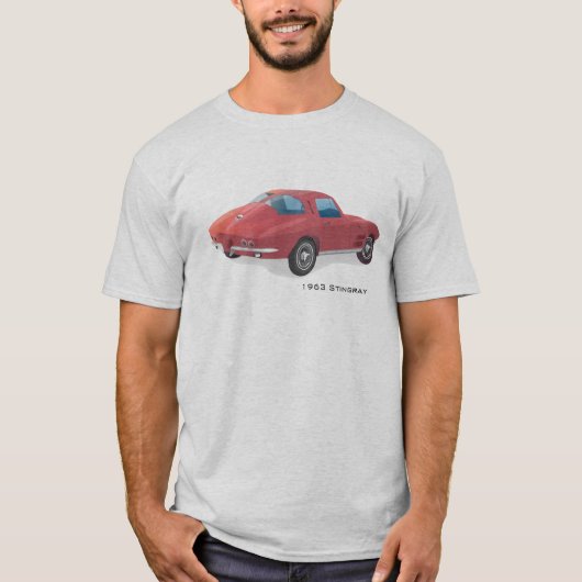Korvette Spalte-Fenster 1963 T-Shirt (Vorderseite)