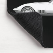 Korvette-Sport-Auto 1970: Weißes Ende Mousepad (Ecke)