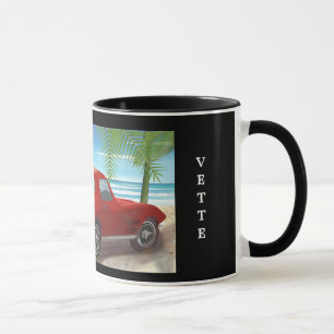 Korvette-Strand-Szenen-Tasse 1963 Tasse
