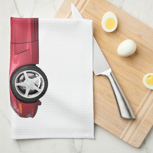 Korvette: Süßigkeit Apple beenden Geschirrtuch (Viertel Falte)