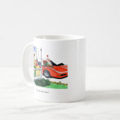 Korvette-Valentinsgrüße Kaffeetasse (Vorderseite Links)