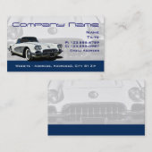 Korvette-Visitenkarten 1960 Visitenkarte (Vorne/Hinten)