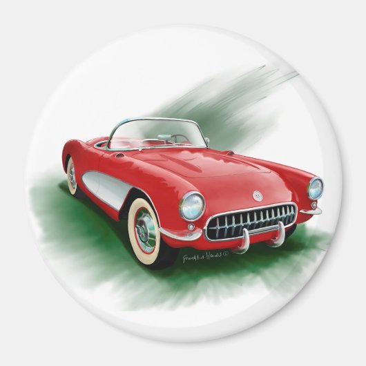 Korvette von 1957 magnet (Vorne)
