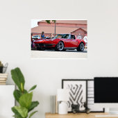 Korvette von 1964 poster (Heimbüro)