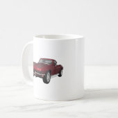Korvette von 1967: Sportwagen: Candy Apple Finish: Kaffeetasse (Vorderseite Links)