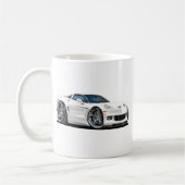 Korvette-Weiß-Auto 2010-12 Kaffeetasse (Links)