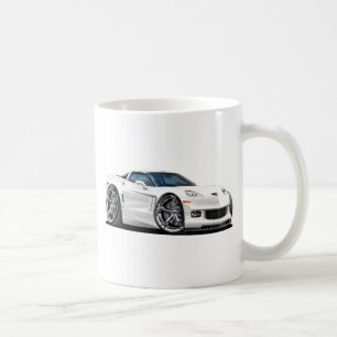 Korvette-Weiß-Auto 2010-12 Kaffeetasse
