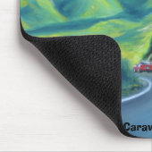 Korvette-Wohnwagen, Korvette-Wohnwagen Mousepad (Ecke)