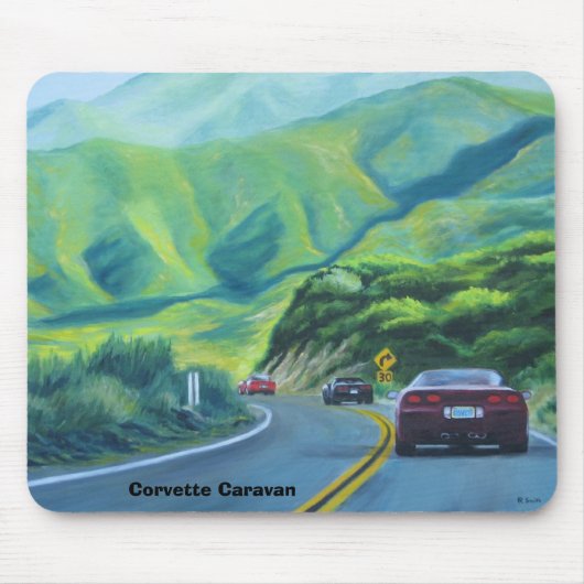 Korvette-Wohnwagen, Korvette-Wohnwagen Mousepad (Vorne)
