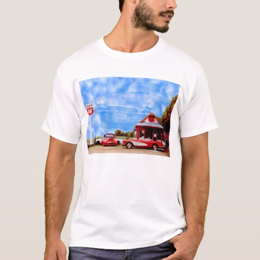 Korvette-Wolken T-Shirt (Vorderseite)