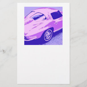 Korvette zum klassischen Teilfenster Briefpapier