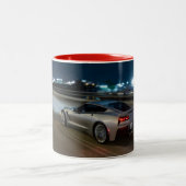 Korvettestingray-Kaffee-Tasse Zweifarbige Tasse (Mittel)