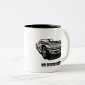 Korvettestingray-Tasse 1969 Zweifarbige Tasse (VorderseiteRechts)