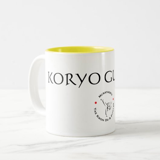 Koryo Gumdo Tasse (Vorderseite Links)