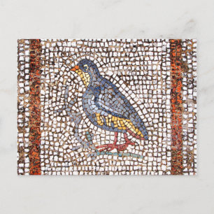 Kos Bird Mosaic Postcard Postkarte