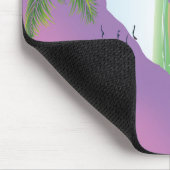 Kos Griechenland illustrierte Karte. Mousepad (Ecke)