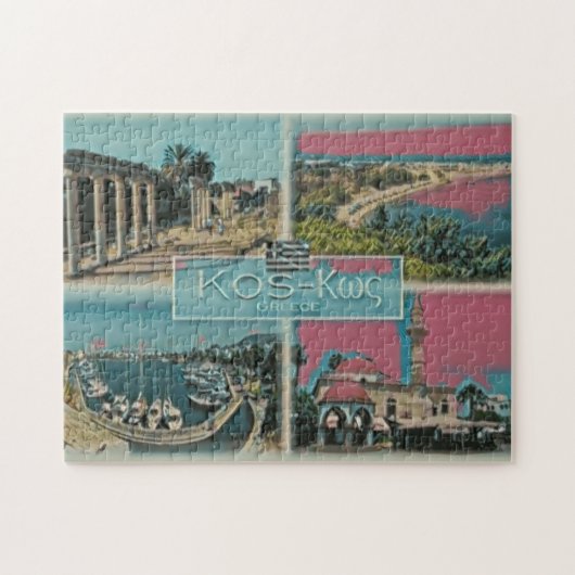 Kos - Griechenland - Mosaik - Puzzle (Horizontal)