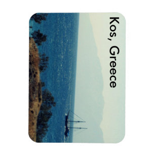 Kos, Griechenland-Piraten-Schiff im Seemagneten Magnet