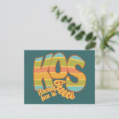 KOS Griechenland-Postkarte Postkarte (Stehend Vorderseite)